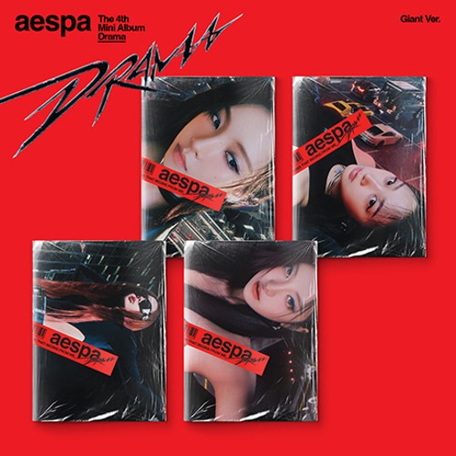 ((대량구매)) AESPA 미니4집 Drama Giant ver(롯데면세점 특전포함)
